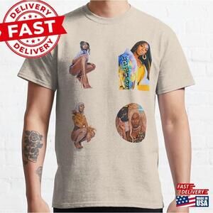 Flo Milli Sticker Pack Stickers Pin Classic T-Shirt Unisex 1